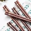 5 Paar Japanische Sushi-Essstäbchen Natürliches Holz Umweltfreundlich Wiederverwendbar Holz Koreanisches Chinesisches Essen Essstäbchen Set