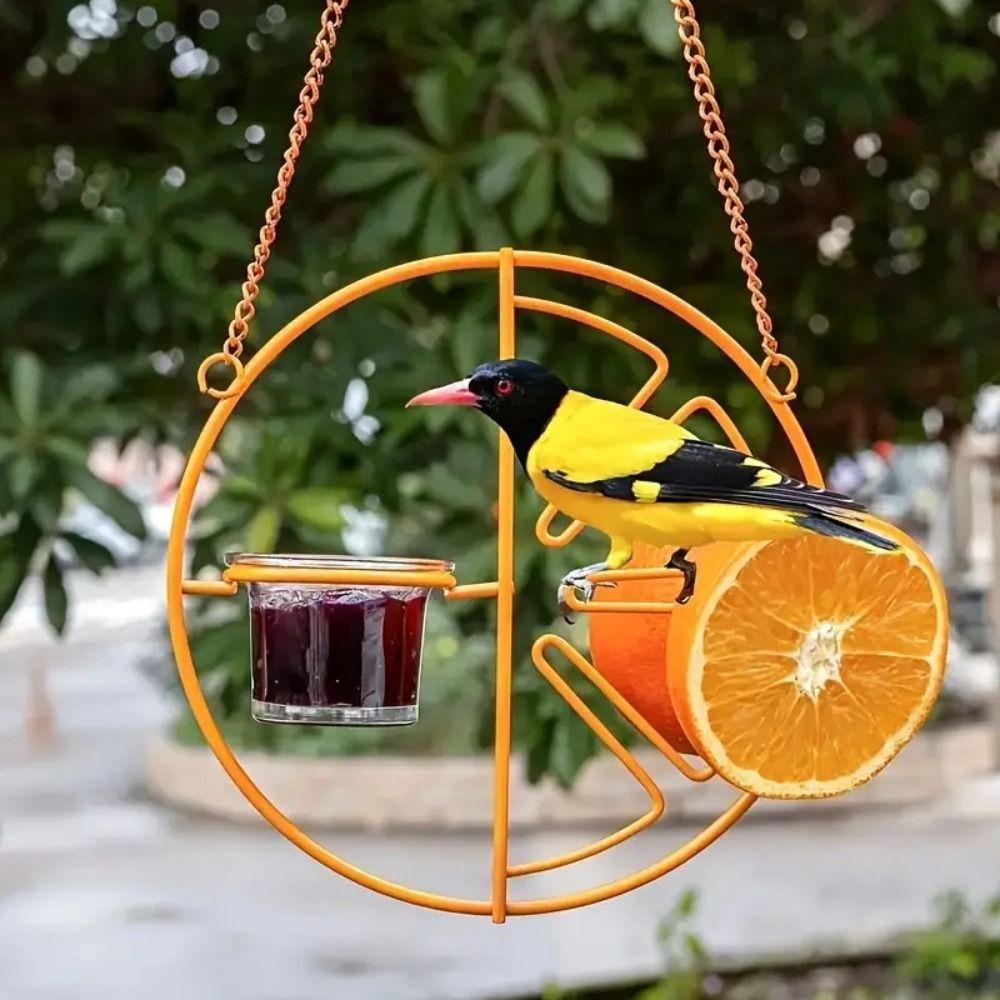 Jelly Feeder Tray Bird Feeder Orange Holder Jelly Feeder Hummingbird Feeder For Small Birds