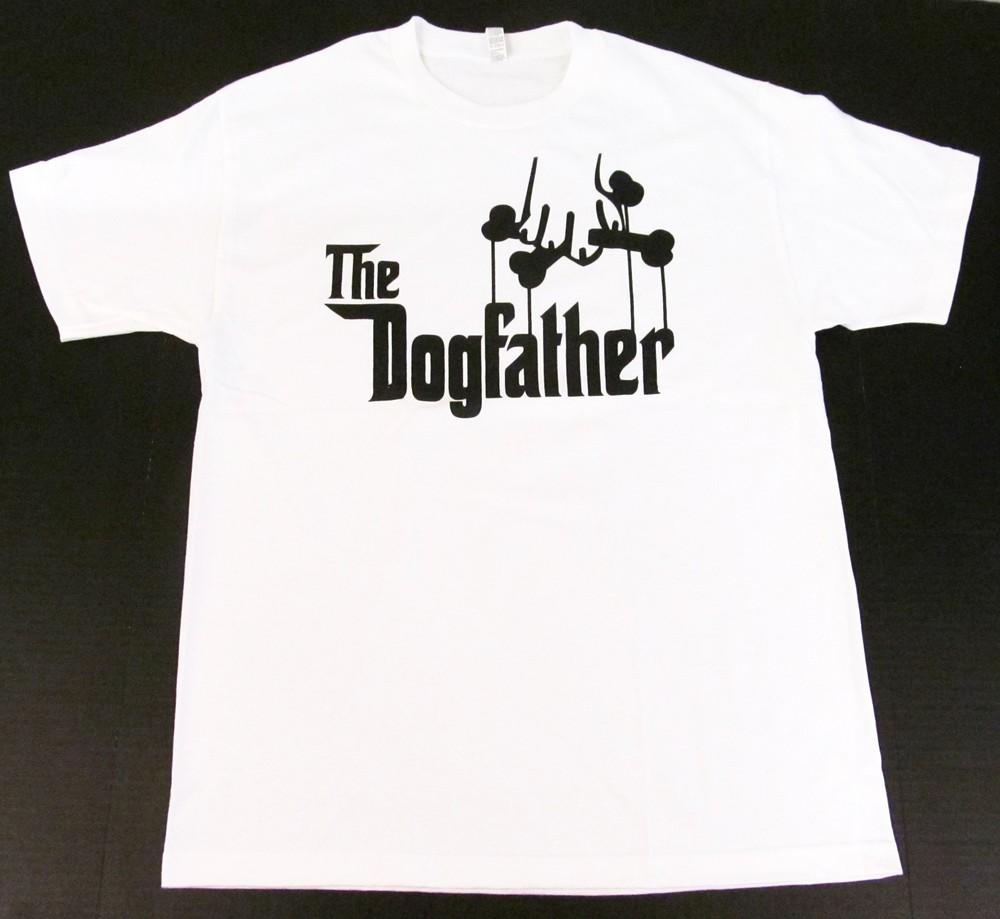 The DOGFATHER T-shirt Dog Owner Funny Adult Humor Godfather Parody Tee Men New Unisex T-Shirt M