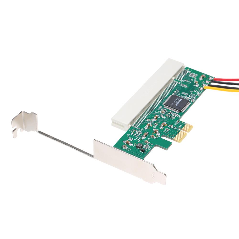 Scheda adattatore PCI Express a PCI Convertitore PCI-E a PCI con alimentatore a 4 pin