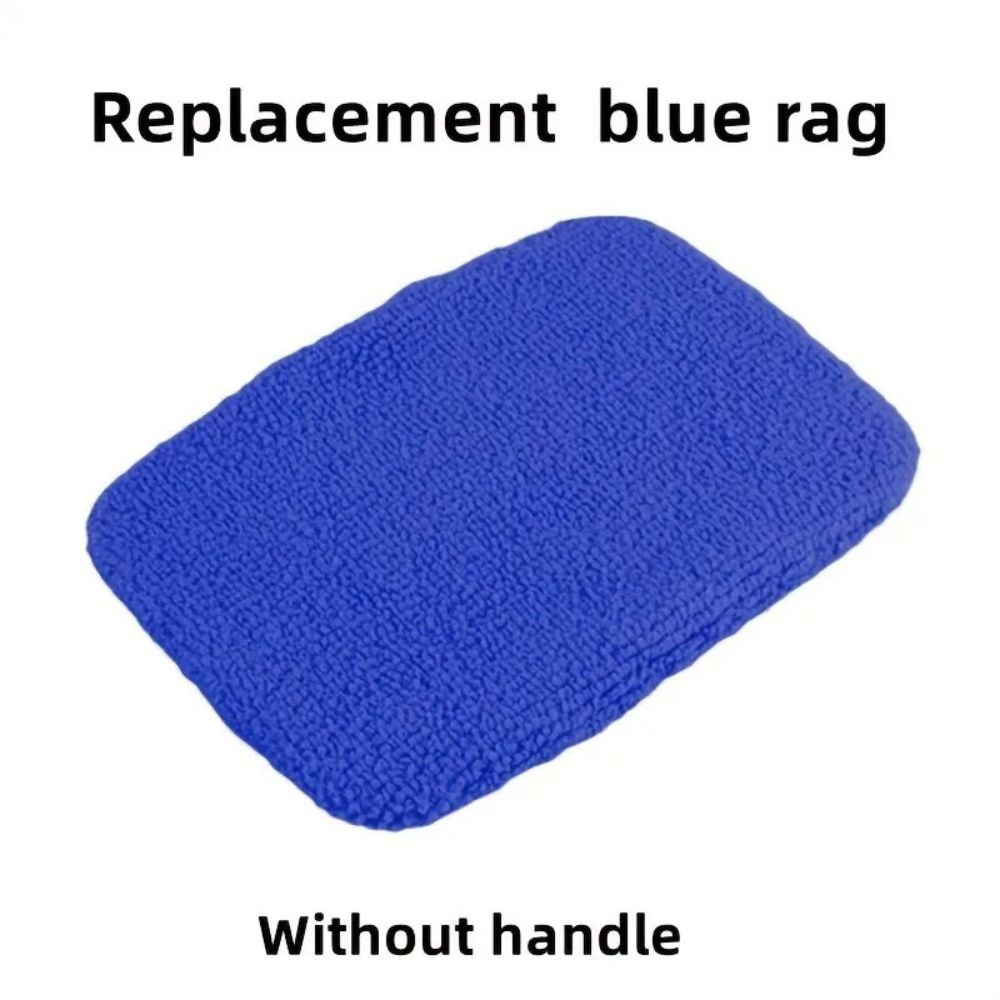 

1 шт. Набор щеток для мытья окон, инструмент для мытья лобового стекла, дворник для салона автомобиля с длинной ручкой, автомобильные аксессуары светло-синий