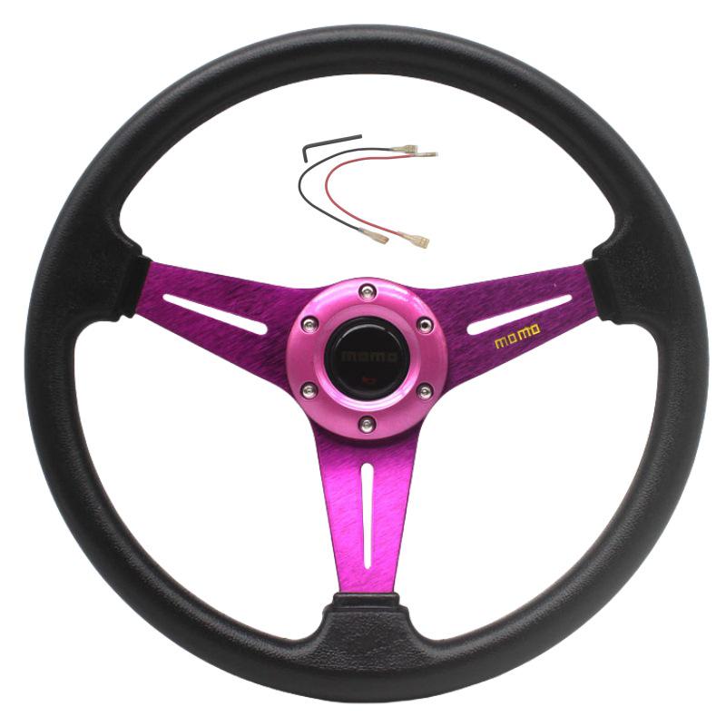 Volante de Carreras de PU de 14 Pulgadas para Karts