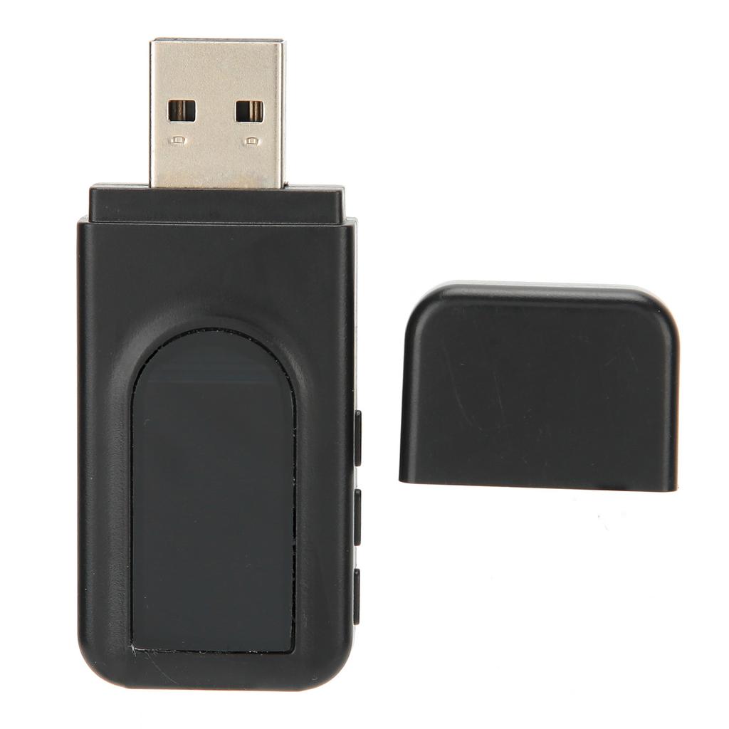 Bluetooth 5.0 Transmitter Receiver Wireless Adapter with 0.9 Inch Digital Screen Display