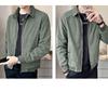Romon Men's Corduroy Lapel Jacket - 2025 Trendy Spring/Autumn Casual Business Coat