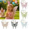 Elf Ears Fairy Costume Set Star Wand Sparkling Angel Wings Fairy Butterfly Wings Cosplay Festivals
