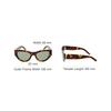 Saint Laurent Minimalist Face-Slimming Oval Sunglasses Women Sunglasses SLM94-003