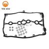 Engine Valve Cover Gasket Set, cylinder head cover For CHEVROLET Aveo Cruze Lacetti Buick Excelle 1.6L DAEWOO Lanos,OE 96353002