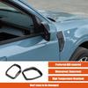 TOYCIDFG Sideview Mirror Rain Eyebrow Frame Cover Trim Compatible with Ford Maverick 2022 2023 2024 2025, Car Exterior Decoration Accessories 2Pcs