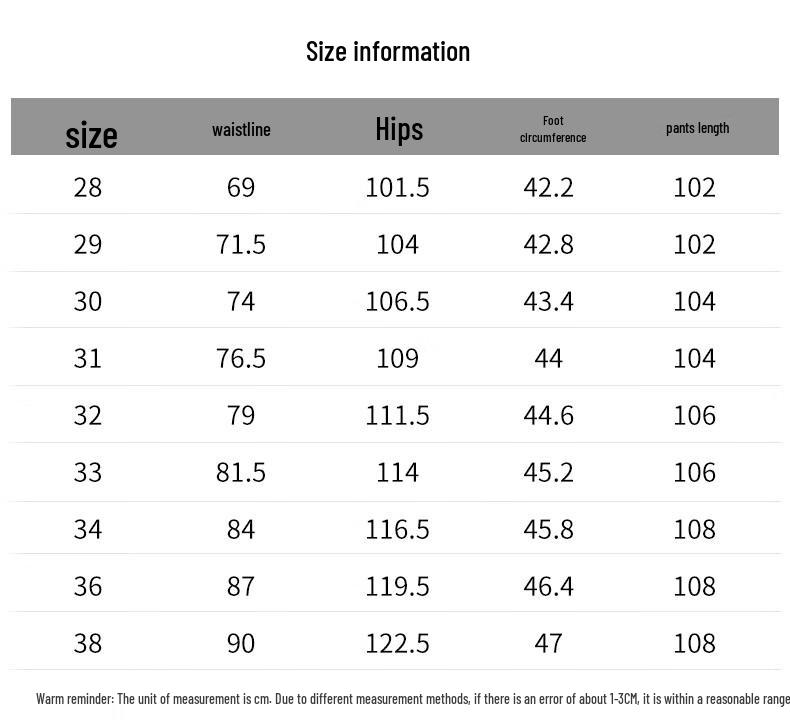 CHOCOOLATEit Men's Winter Fleece-Lined Loose Straight Leg Casual Trousers