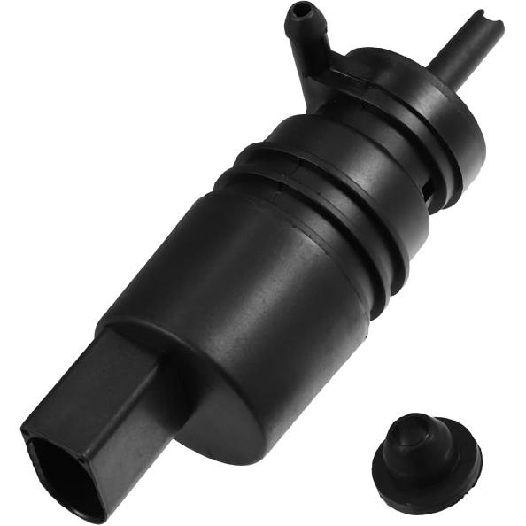 Windshield Washer Motor Pump with Grommet for Honda Pilot - Pack of 1 Black Durable Material Replacement