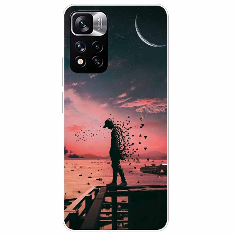 For Xiaomi Redmi Note 11 Pro+ 5G Plus Case Silicone Clear Bumper Soft TPU Funda Coque For Global Version Redmi Note 11 Pro + 5G