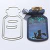 Bottle Metal Dies Cutting Dies Scrapbooking Embossing Dies Cut Stencils Cards Craft Dies