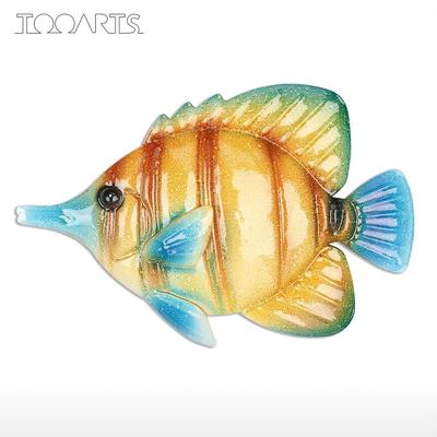 Tropical Fish Wall Hanging Iron Wall Decor Creative Ornament Craft