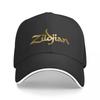 Zildjian gold Baseballová čiapka Veľká veľkosť Klobúk Šiltovka Slniečková čiapka Elegantné dámske klobúky Unisex