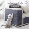 Cat Scratching Mat DIY Self-Adhesive Trimmable Carpet Cat Scratching Post Carpet for Anti-scratching Sofa Furniture Protection
