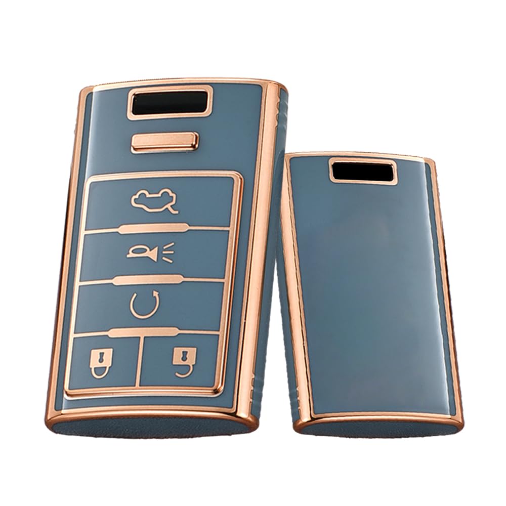 [KUNIO] Cadillac Exclusive Key Case Key Holder Smart Key Key серый