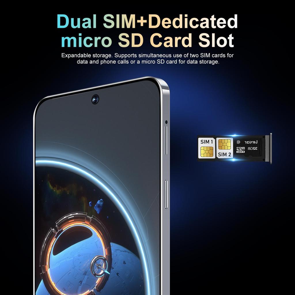 GT20 5G Smartphone: Cross-border, Super Large Screen, 16GB+1TB, Android
