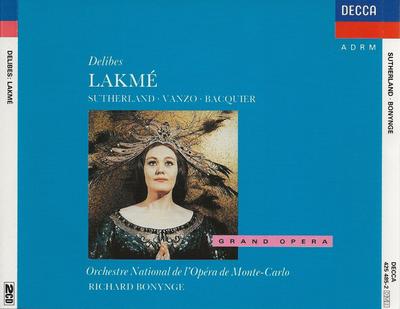 CD LÉO DELIBES - JOAN SUTHERLAND, ALAI - Lakmé 4254852 Decca Japan Classical Used