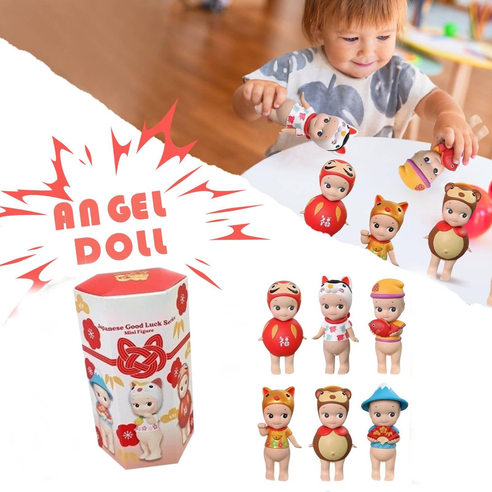 

Коробка-сюрприз Кукла Подарок Откройте Таинственное Царство Ангел с Крылатой Статуей Ангела в Сюрпризе (Одиночная коробка) One Size чёрный