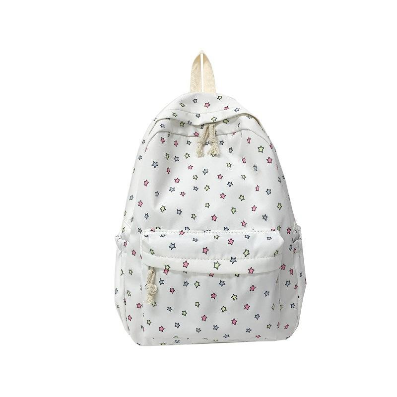 Japanese girl small fresh star backpack new large-capacity high school backpack casual shoulder bag women
