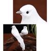 12stk Fake Bird White Doves Juleboligdekorasjon Duer Skum