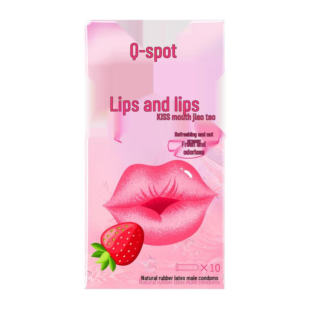 Q-point Ultra-Thin Hyaluronic Acid Condoms: Long-Lasting and Safe for Enhanced Pleasure.