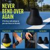 2pcs Suction Cup Design Tennis Ball Retriever Rubber Paddle Ball Picker  Outdoor Court