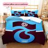 Biancheria da letto con motivo Trabzonspor Decorazione per la casa Regalo di compleanno e per le feste (1 * copripiumino + 2 * federa, senza nucleo)