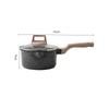 DONNOR 2.1QT Kitchen Sauce Pan with Lid Nonstick Saucepan Non Stick Sauce Pots Cooking Pot with Pour Spout Ceramic Coating