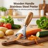 Stainless Steel Vegetable Peeler for Pumpkin and Winter Melon with Anti Slip Handle