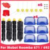 Compatible For iRobot Roomba 614 / 620 / 630 / 650 / 651 / 671/ 660 / 692 Robot Vacuums Accessory Main Side Brush Filter Part