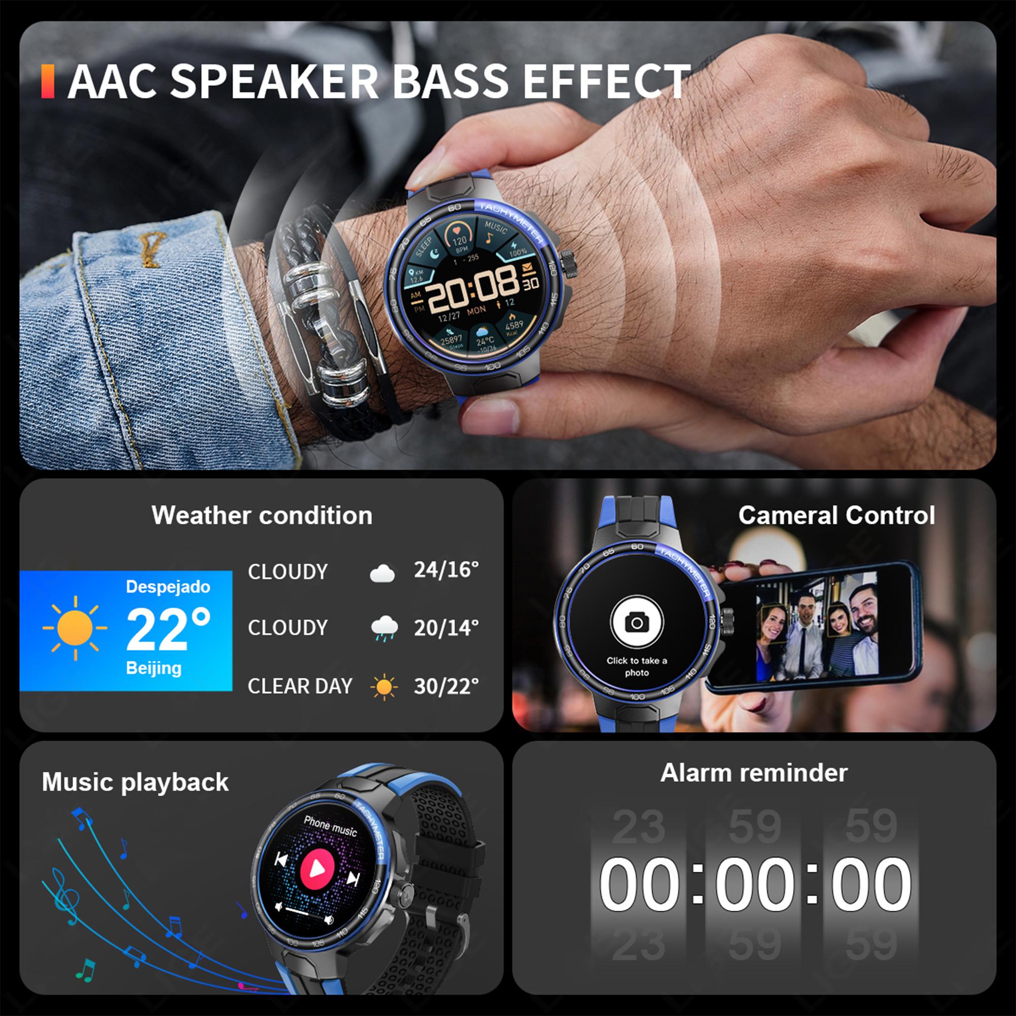 LIGE мужские умные часы 1 — фото 8