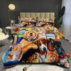 Astronaut Digital Print Duvet Cover Set - 3 Piece, Animal Design, Thickened Comforter Set