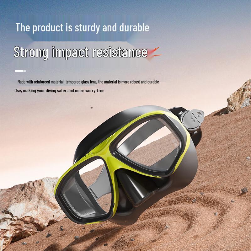 PULIAN Anti-Fog Snorkeling Freediving Mask