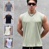 Manatsulife Sleeveless Tank Training for Strength Training and BXT3 Men's Top, Wear, Sweat-Wicking, Quick-Drying, Lightweight, Stretchable,