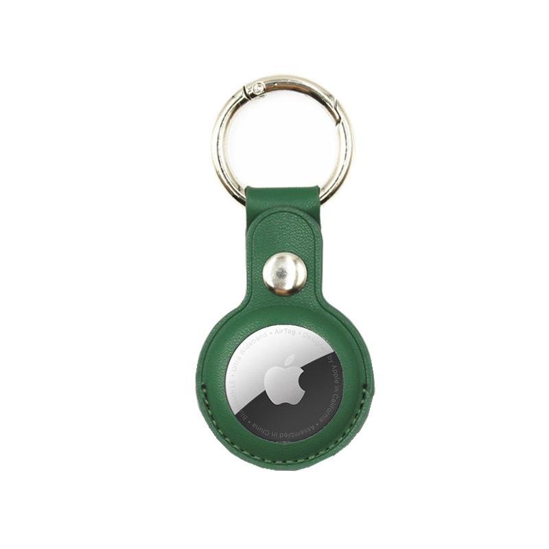 Leather Protective Case for Apple AirTag Bluetooth Tracker - Suitable for Europe and USA