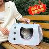 Breathable Pet Crossbody Bag for Cats and Dogs - Portable Travel Carrier