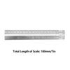 T-Type T-Type Ruler Stainless Steel Woodworking Scribing Ruler Bend Rules  Woodworking Measurement