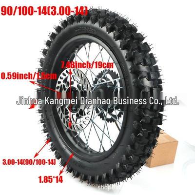 90/100-14 Reifen für 125ccm-160ccm Dirt Pit Bikes - Kompatibel mit Apollo TTR125 S
