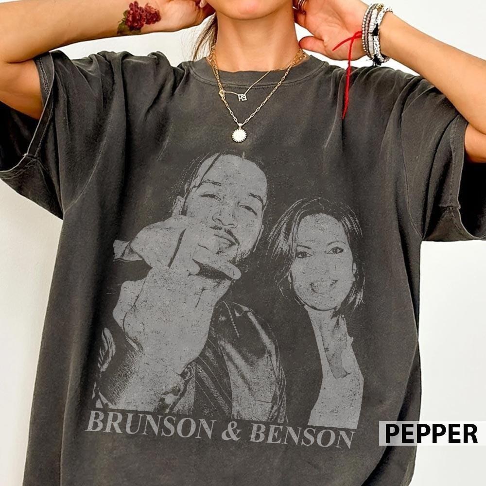 Jalen Brunson Olivia Benson Funny Basketball Vintage T-Shirt Gift for Knicks Fan