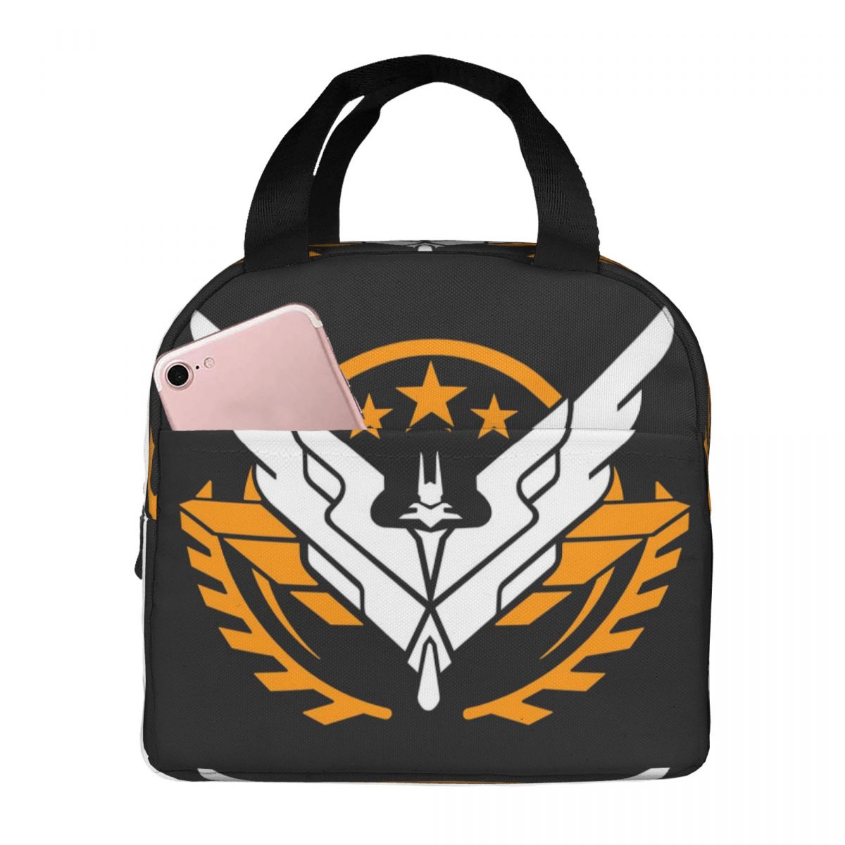 Elite Dangerous - Triple Elite Insulated Lunch Bag for Women Children Portable Food Boxes Thermal Lunch Box Tote One Size