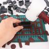 24/39/52/55pcs Punch Cutters - Various Shaped Style Hollow Punch Cutter Set - DIY Faux Leather Craftwork Hole Punching Tool Set