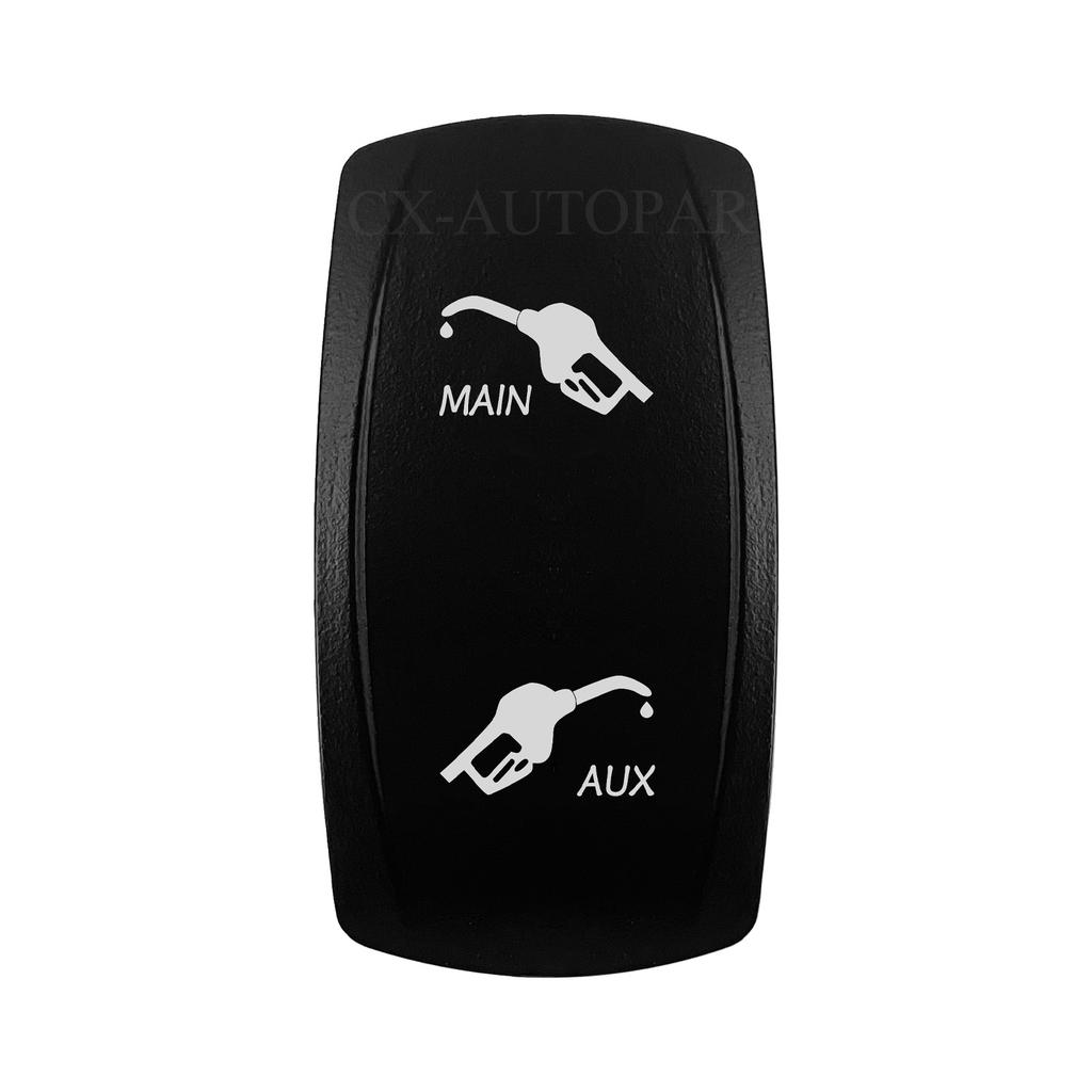 Laser-Engravable Rocker Switch Cap (No Body) - Switch Actuator Cover Replacement for 12V 24V Car Boat ATV Carling ARB Narva