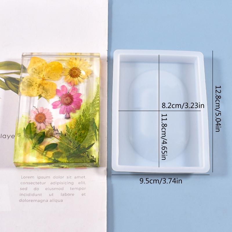 DIY Craft Jewelry Holder for Case Silicone Mold Soap Storage Box Crystal Mold Soap Storage Organizer Rack Resin Casting