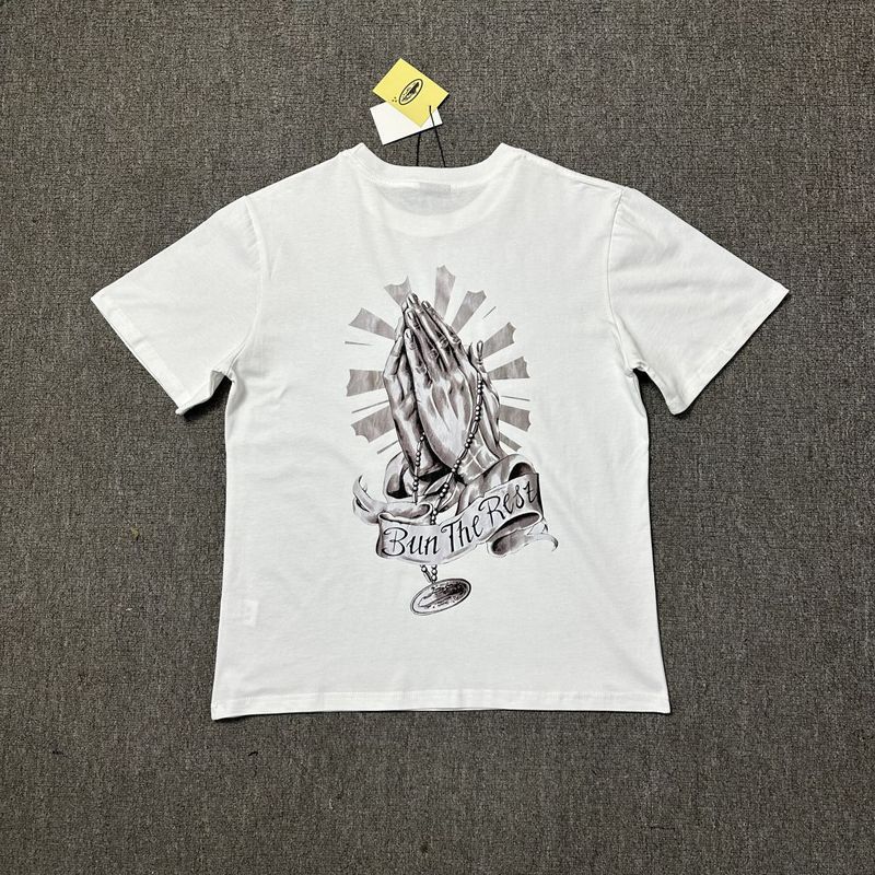Cross-border corteiz Alcatraz series T-shirt short-sleeved letter Logo digital printing men's and women's tide t trend versatile
