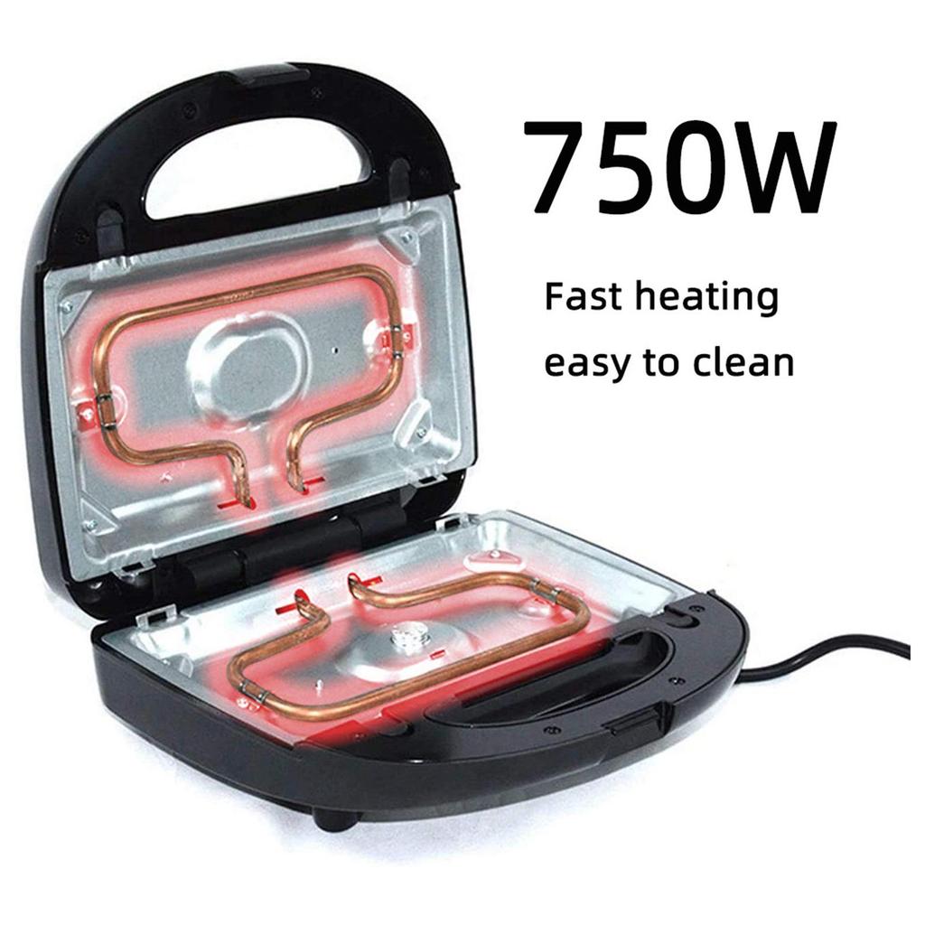 8-in-1 Breakfast Machine: Sandwich, Waffle, Donut Maker & More - 110V Electric Griddle