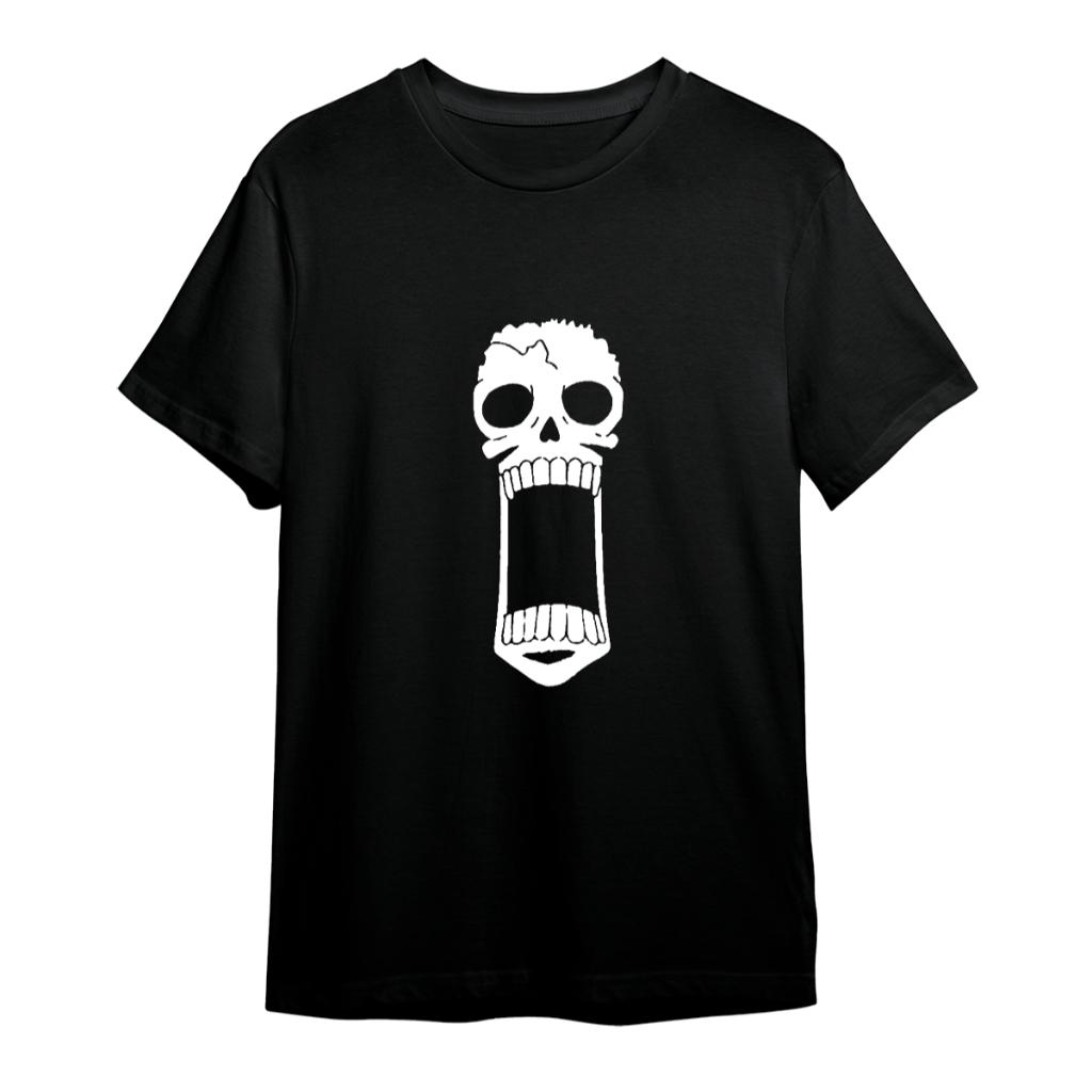 

Anime ONE PIECE BROOK Japanese Men Women Summer T-Shirt Harajuku Vintage Short Sleeve Loose Casual Comfortable Y2k Top 4XL