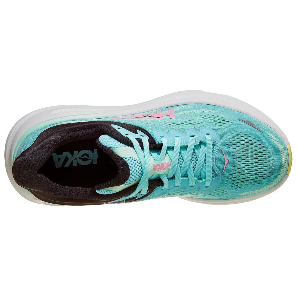 HOKA Bondi 9 Blue Spark Mint Fluorite Women Sneakers Teal 1162012-BTF