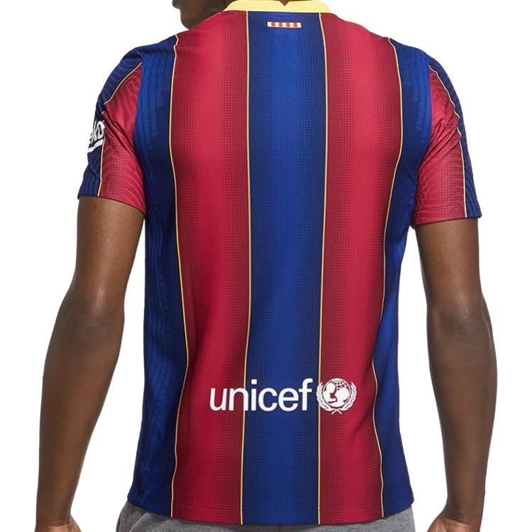 Nike FC Barcelona 20-21 Authentic Home Jersey 'Red Blue' Men's CD4185-455