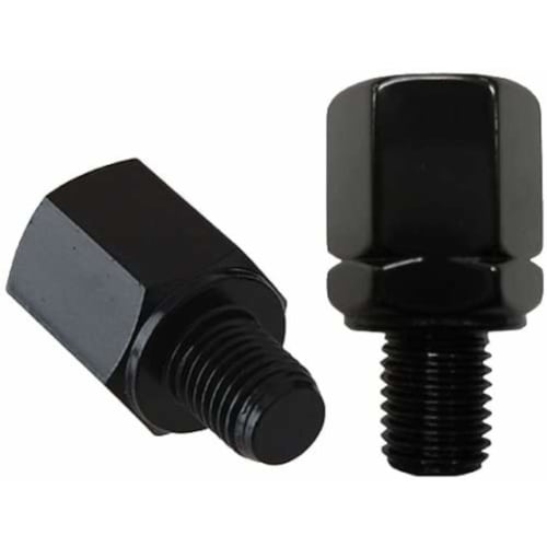 

Tanax Bike Mirror Napoleon Thread Diameter Conversion Adapter - Black [Forward 8mm Reverse 10mm] C-4